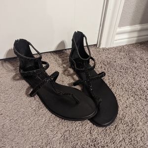 Jessica Simpson Glitter Flats